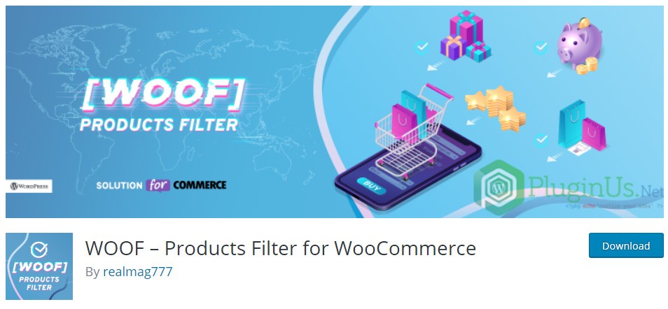 افزونه products filter for woocomerce